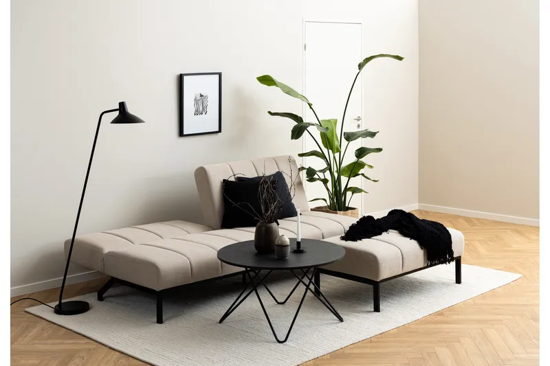 Sapita 2-sits Bäddsoffa - Beige - Möbler - Soffa - Bäddsoffa