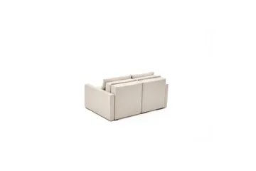 Savra Bäddsoffa med Divan 2-sits - Cream - Möbler - Soffa - Bäddsoffa