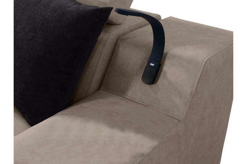Seginus Bäddsoffa m. Divan Förvaring 3-sits 226x127 - Grön - Möbler - Soffa - Bäddsoffa