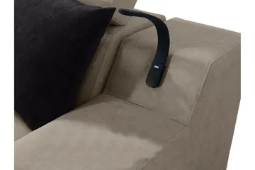 Seginus Hörnbäddsoffa 4-sits 210x127 - Blå - Möbler - Soffa - Bäddsoffa