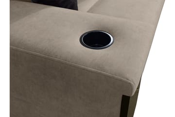 Seginus Hörnbäddsoffa 4-sits 210x127 - Grön - Möbler - Soffa - Bäddsoffa