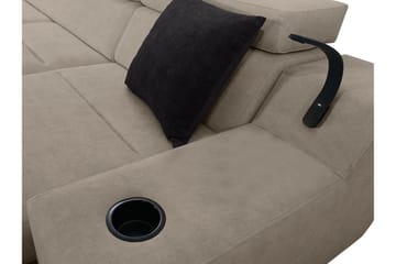 Seginus Hörnbäddsoffa m. Divan 5-sits 268x127 - Grön - Möbler - Soffa - Bäddsoffa