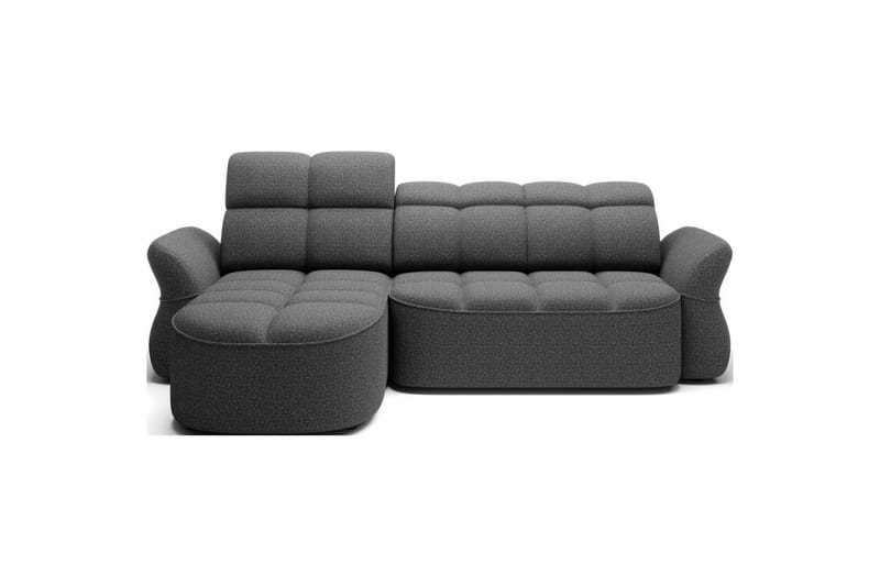 Sektionssoffa Eltap Beneth 301x115x185 cm - Breona 04, Grå, Vänster - Möbler - Soffa - Bäddsoffa