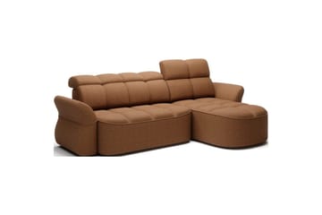 Sektionssoffa Eltap Beneth 301x115x185 cm - Breona 45, Gul, Höger - Möbler - Soffa - Bäddsoffa
