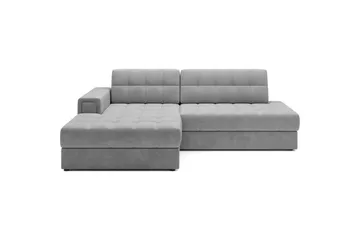 Sektionssoffa Eltap Blezalt 240x150x82 cm - Monolith 84, Ljusgrå, Vänster - Möbler - Soffa - Bäddsoffa