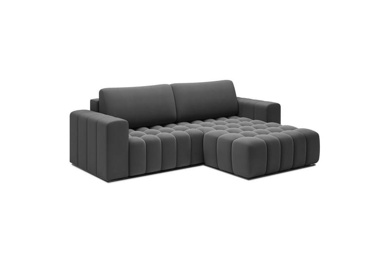 Sektionssoffa Eltap Bonett 250x175x92 cm - Paros 06, Grå, Höger - Möbler - Soffa - Bäddsoffa