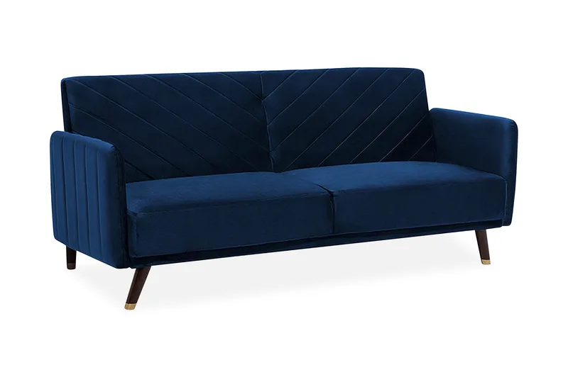 Senja Bäddsoffa 200 cm, Blå