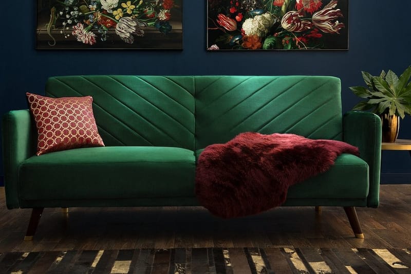 Senja Bäddsoffa 200 cm - Grön - Möbler - Soffa - Bäddsoffa