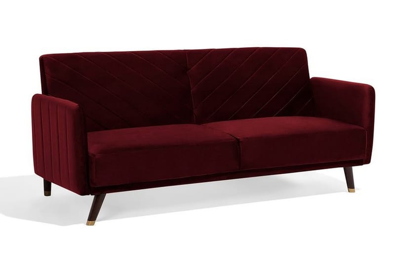 Senja Bäddsoffa 200 cm - Röd - Möbler - Soffa - Bäddsoffa