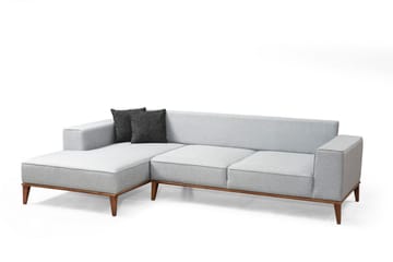 Shallo Bäddsoffa med Divan Vänster - Grå - Möbler - Soffa - Bäddsoffa