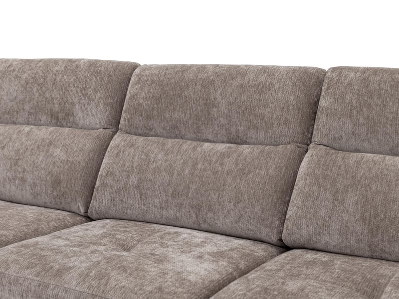 Sies 3-sits Bäddsoffa divan höger med förvaring - grå - Möbler - Soffa - Bäddsoffa