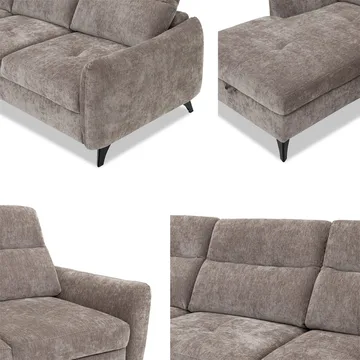 Sies 3-sits Bäddsoffa divan höger med förvaring - Möbler - Soffa - Bäddsoffa