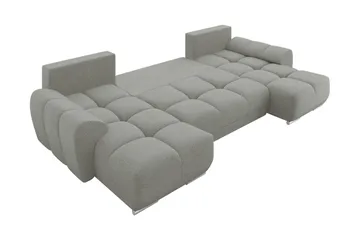 Simerly Bäddsoffa Dubbeldivan 4-sits - Beige - Möbler - Soffa - Bäddsoffa - Bäddsoffa divan