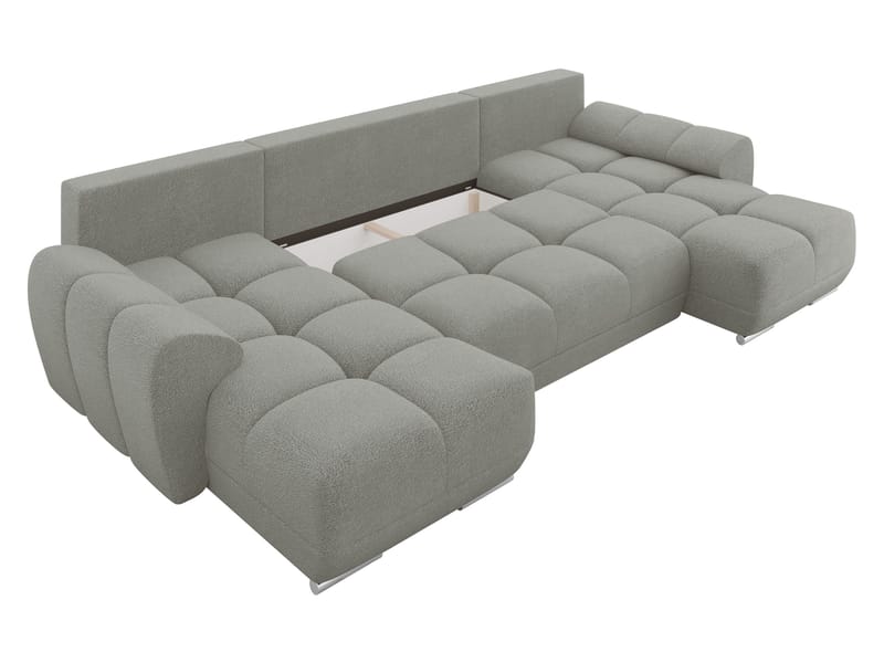 Simerly U-formad 5-sits Bäddsoffa med förvaring - brun - Möbler - Soffa - Bäddsoffa