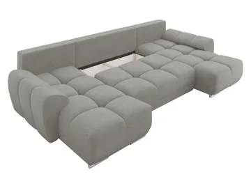Simerly U-formad 5-sits Bäddsoffa med förvaring - grå - Möbler - Soffa - Bäddsoffa