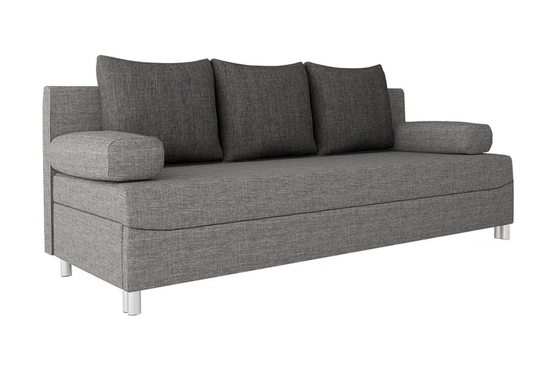 Skatteg Bäddsoffa 192x80x80 cm, Grå