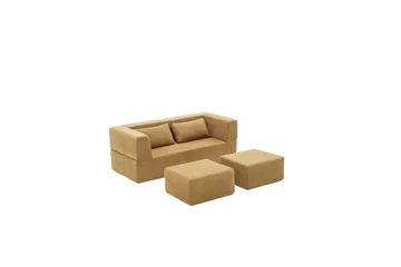 Solin Bäddsoffa 2-sits - Brun - Möbler - Soffa - Bäddsoffa