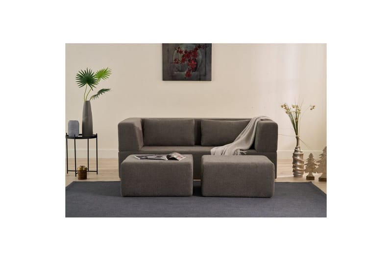 Solin Bäddsoffa 2-sits - Grå - Möbler - Soffa - Bäddsoffa
