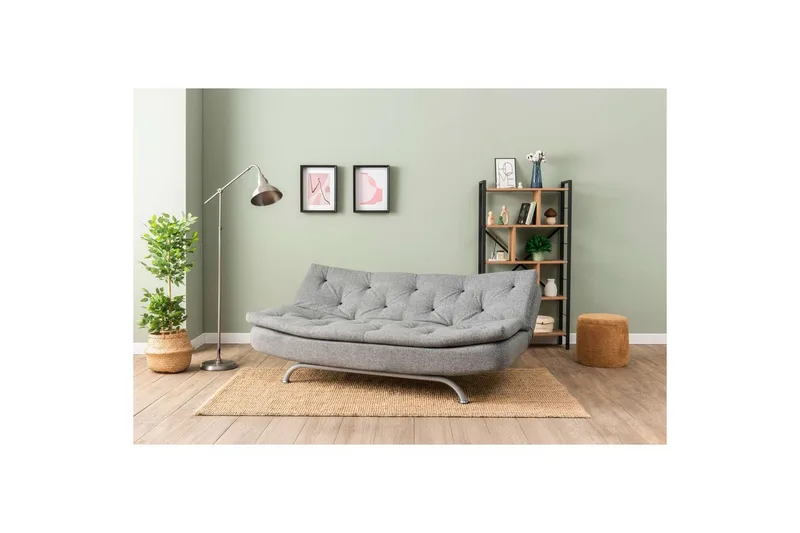 Soren Bäddsoffa 3-sits - Ljusgrå - Möbler - Soffa - Bäddsoffa