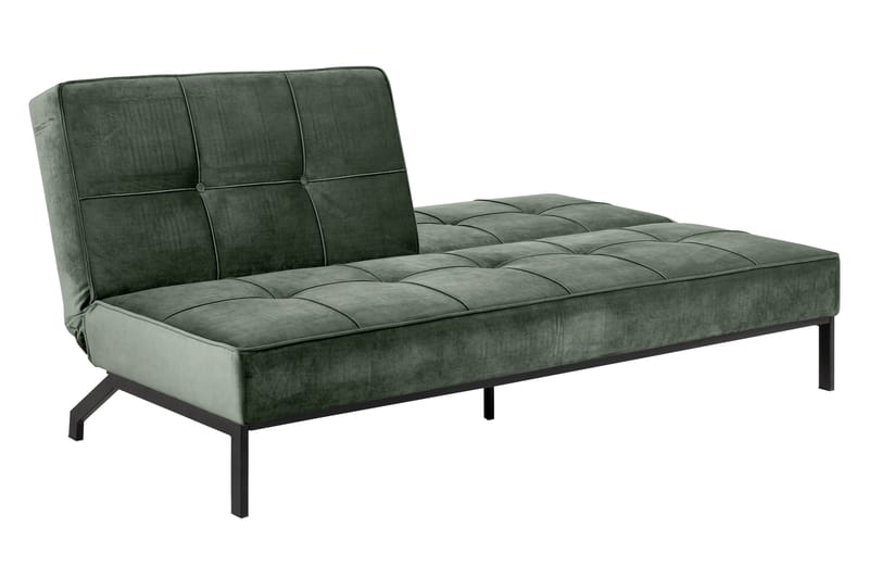 Stefan Bäddsoffa Sammet - Grön - Möbler - Soffa - Bäddsoffa