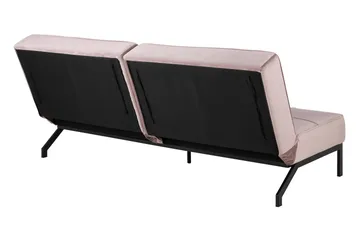 Stefan Bäddsoffa Sammet - Rosa - Möbler - Soffa - Bäddsoffa
