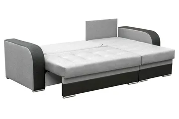 Sydney Divanbäddsoffa 238x140x88 cm LED-belysning - Grå - Möbler - Soffa - Bäddsoffa