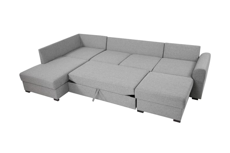 Taberk Bäddsoffa med Divan och Schäslong 4-sits - Beige - Möbler - Soffa - Bäddsoffa