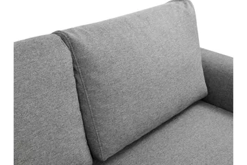 Taberk Bäddsoffa med Divan och Schäslong 4-sits - Rosa - Möbler - Soffa - Bäddsoffa