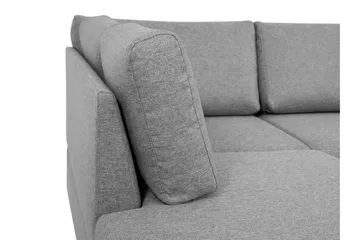 Taberk Bäddsoffa med Divan och Schäslong 5-sits i Chenille - Orange - Möbler - Soffa - Bäddsoffa