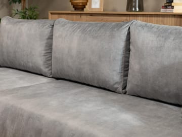 Tacon 3-sits Bäddsoffa med divan - beige - Möbler - Soffa - Bäddsoffa