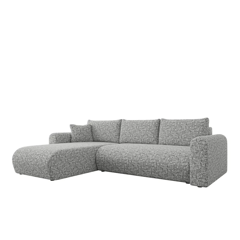 Tacon 3-sits Bäddsoffa med divan - grå - Möbler - Soffa - Bäddsoffa