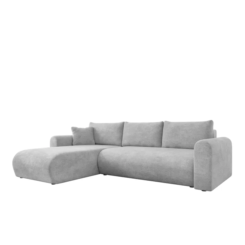 Tacon 3-sits Bäddsoffa med divan, grå