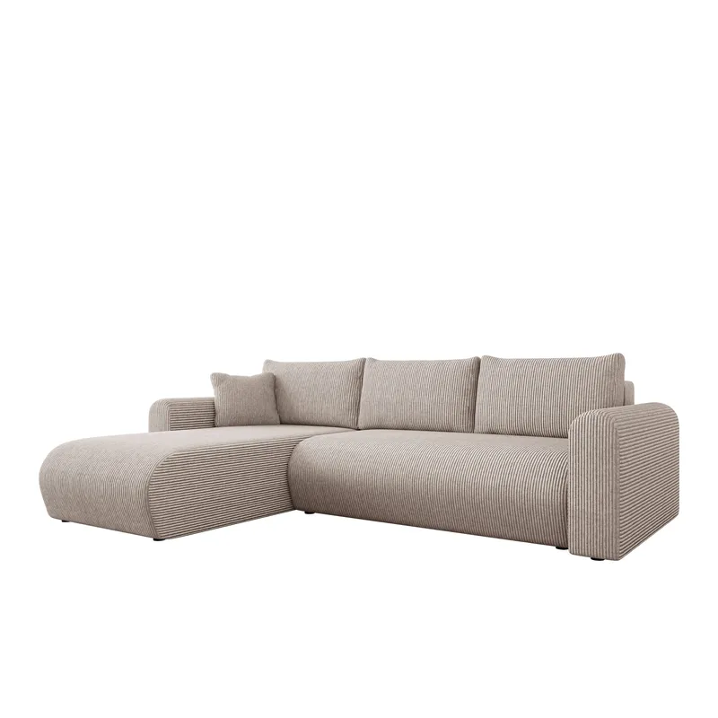 Tacon 3-sits Bäddsoffa med divan och förvaring - Möbler - Soffa - Bäddsoffa