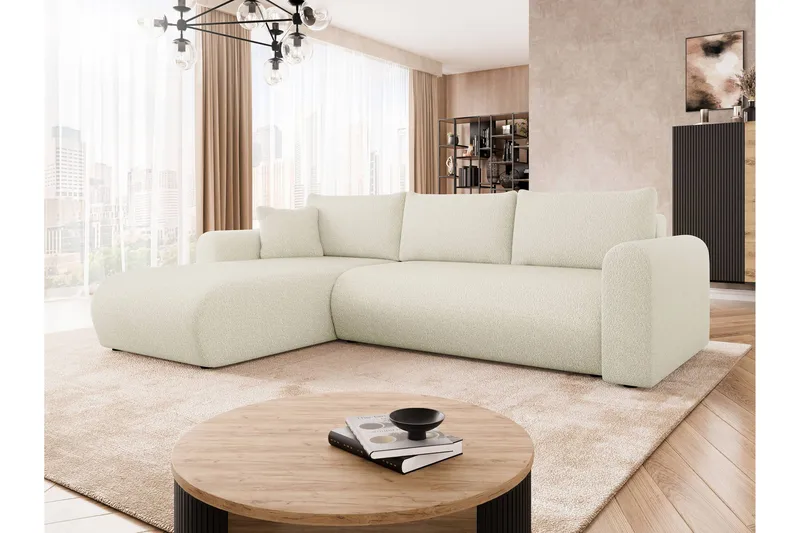 Tacon Bäddsoffa m. Divan 3-sits - Beige - Möbler - Soffa - Bäddsoffa