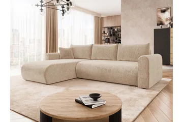 Tacon Bäddsoffa m. Divan 3-sits - Beige - Möbler - Soffa - Bäddsoffa