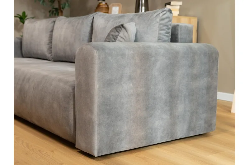 Tacon Bäddsoffa m. Divan 3-sits - Beige/Grå - Möbler - Soffa - Bäddsoffa