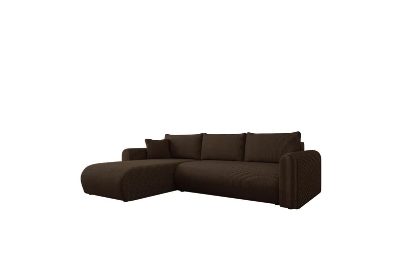 Tacon Bäddsoffa m. Divan 3-sits - Brun - Möbler - Soffa - Bäddsoffa