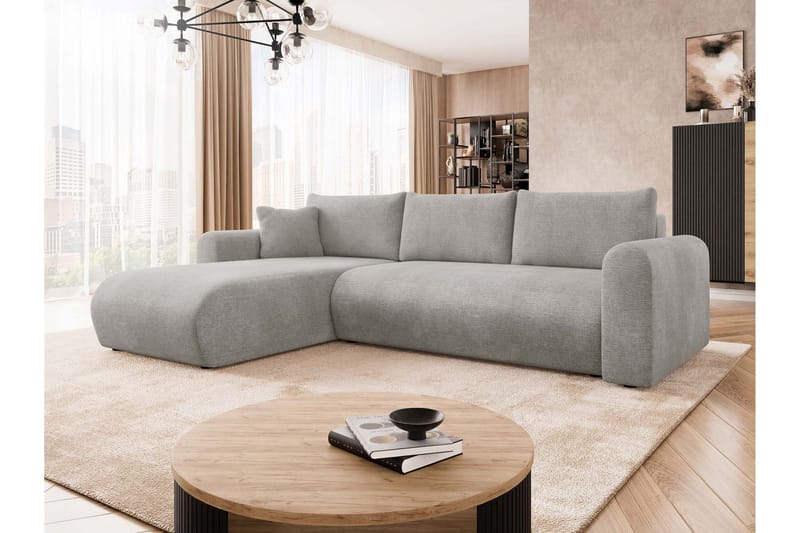 Tacon Bäddsoffa m. Divan 3-sits - Grå/Beige - Möbler - Soffa - Bäddsoffa