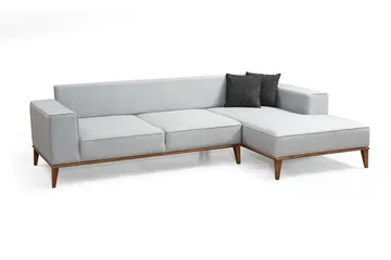 Thrill Bäddsoffa med Divan Höger - Grå - Möbler - Soffa - Bäddsoffa