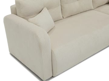 Toren Bäddsoffa med förvaring och Divan Höger - Grå - Möbler - Soffa - Bäddsoffa