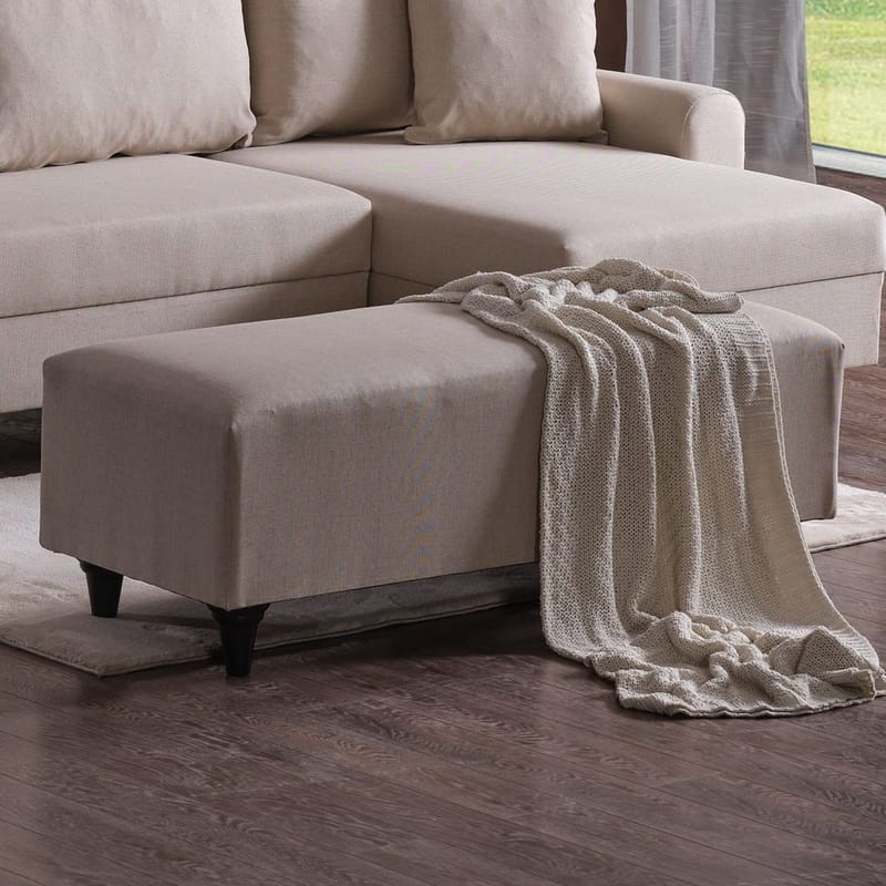 Torlan 3-sits Hörnbäddsoffa - Beige - Möbler - Soffa - Bäddsoffa