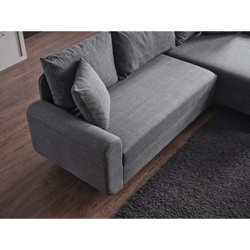 Torlan 3-sits Hörnbäddsoffa - Grå - Möbler - Soffa - Bäddsoffa