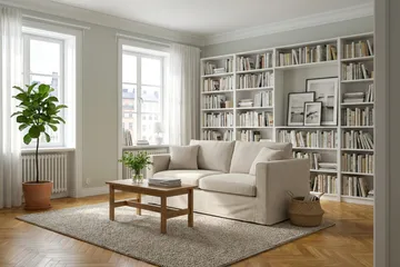 Travstad 3-sits Bäddsoffa i Chenille frammåtbäddad - Beige - Möbler - Soffa - Bäddsoffa