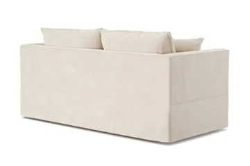 Travstad 3-sits Bäddsoffa i Chenille frammåtbäddad - Beige - Möbler - Soffa - Bäddsoffa