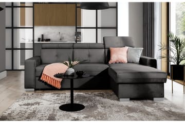 Trent Bäddsoffa m. Divan med Förvaring 3-sits - Grå - Möbler - Soffa - Bäddsoffa