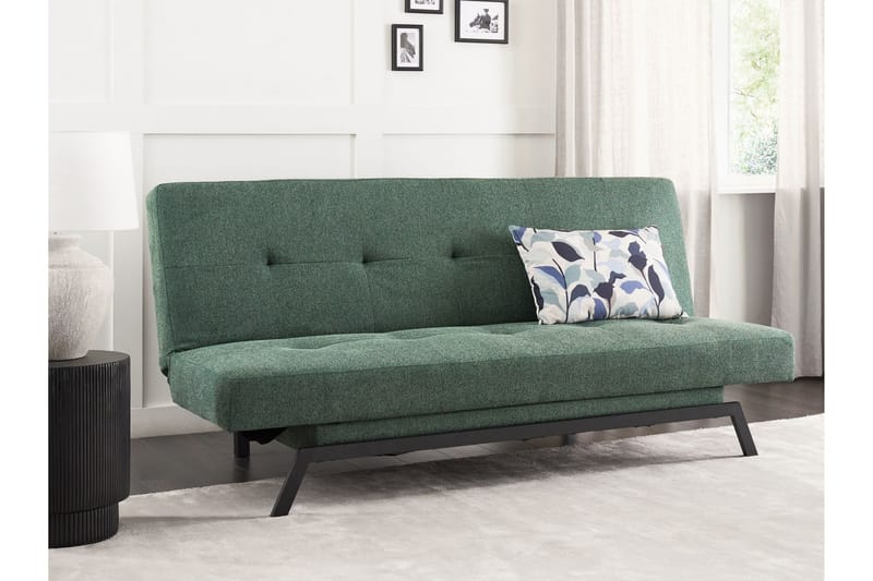 Tripta Bäddsoffa 3-sits - Svart/Grön - Möbler - Soffa - Bäddsoffa