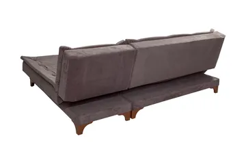 Turso Bäddsoffa med Divan Höger - Grå - Möbler - Soffa - Bäddsoffa