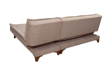 Turso Bäddsoffa med Divan Höger - Ljusbrun - Möbler - Soffa - Bäddsoffa