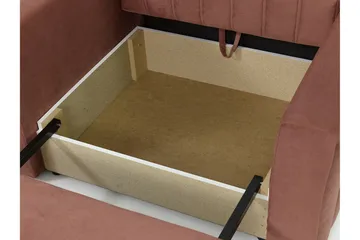 Upperud Soffa - Ljusrosa - Möbler - Soffa - Bäddsoffa