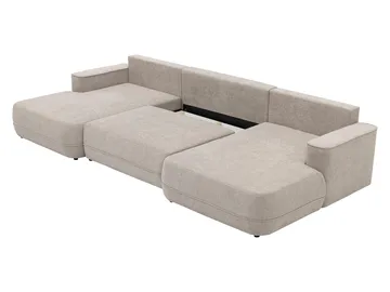 Uppland Bäddsoffa Dubbeldivan 5-sits - Ljusgrå - Möbler - Soffa - Bäddsoffa